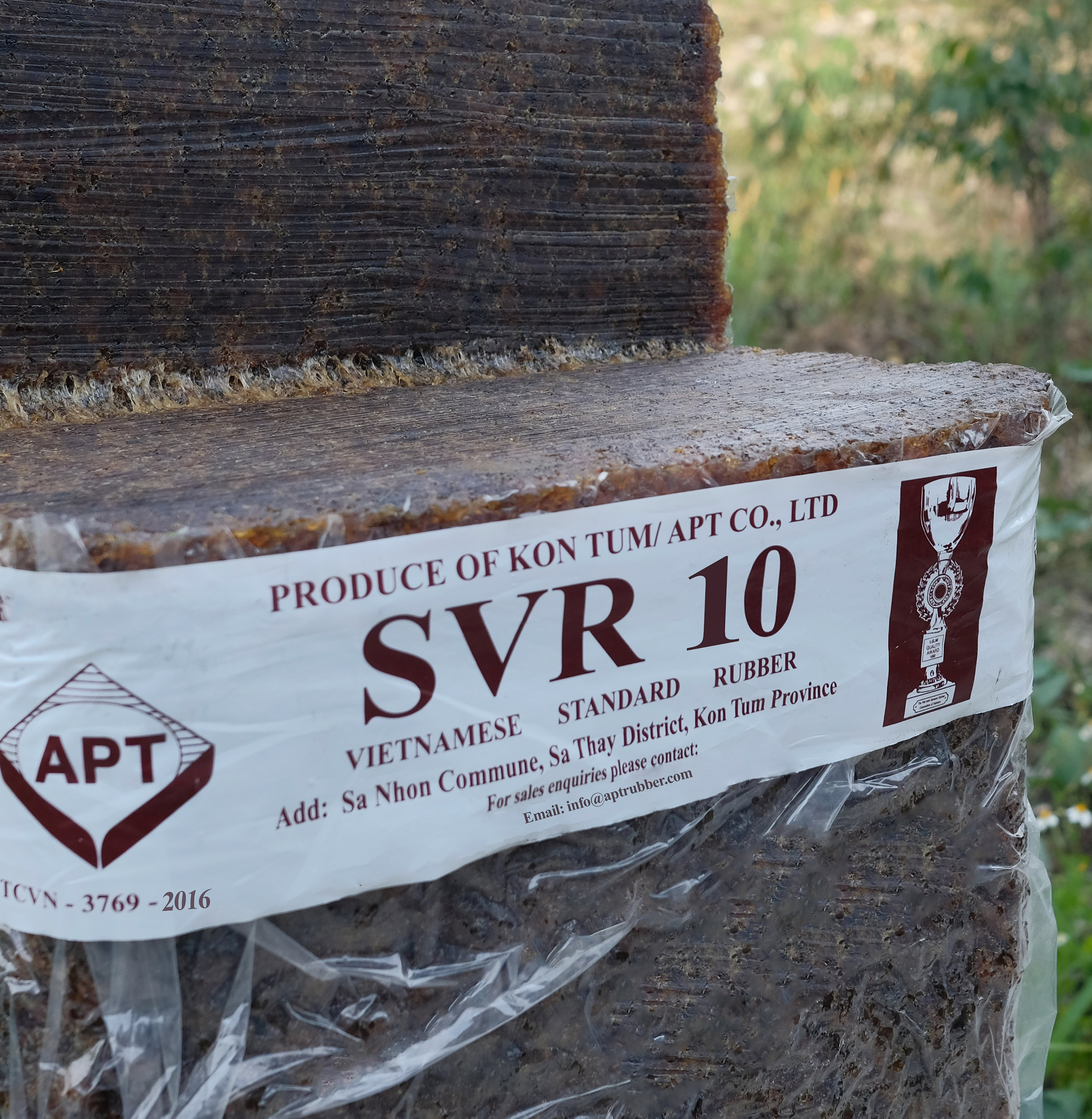 SVR 10 natural rubber